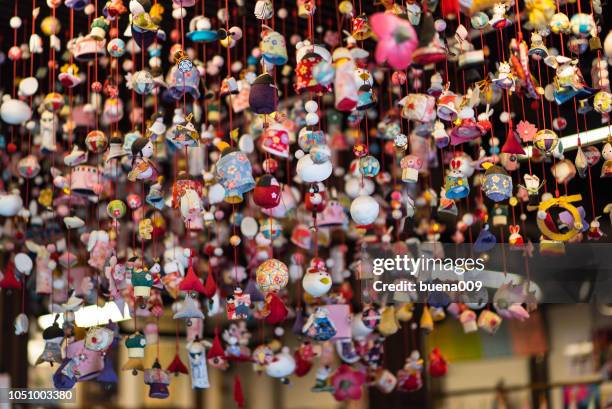 wind chimes - kawagoe stock pictures, royalty-free photos & images