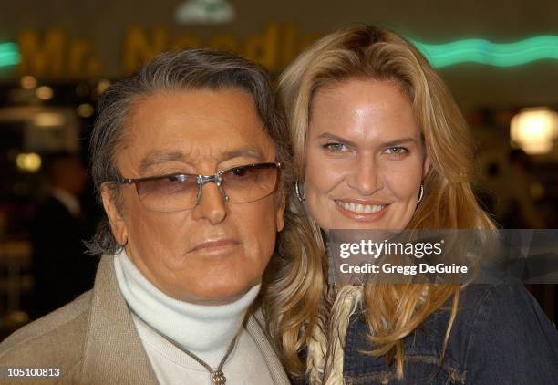 Robert Evans and Leslie-Ann Woodward during "The Hunted" Premiere at Mann Village Theatre in Westwood, California, United States.