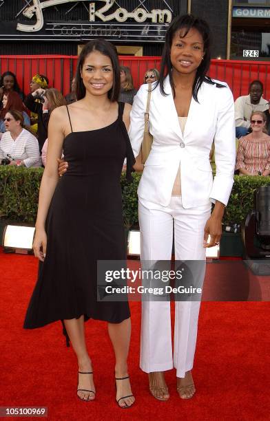 Jennifer Freeman & Mom Theresa during ABC's 50th Anniversary Celebration at The Pantages Theater in Hollywood, California, United States.