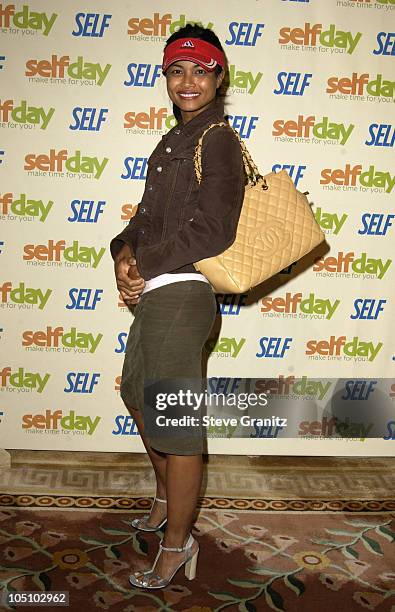 Joanna Bacalso during Fourth Annual Self Day Celebration, April 9th at Peninsula Hotel in Westwood, California, United States.