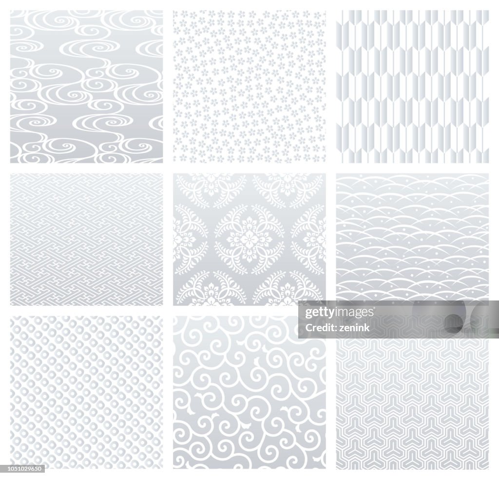 Japanese Traditional Patterns High-Res Vector Graphic - Getty Images