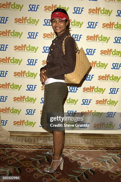Joanna Bacalso during Fourth Annual Self Day Celebration, April 9th at Peninsula Hotel in Westwood, California, United States.