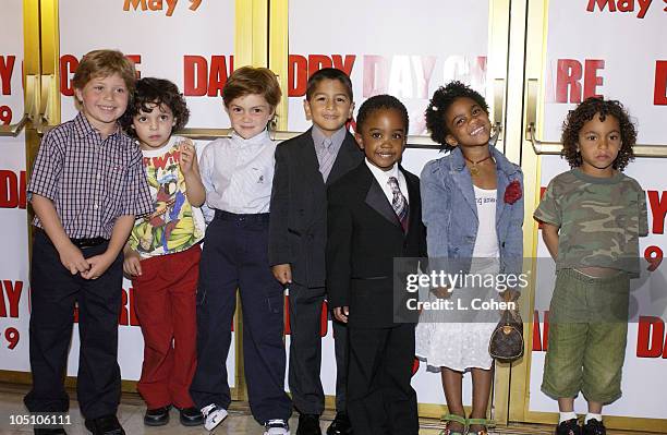Daddy Day Care cast of kids during "Daddy Day Care" Premiere Benefiting the Fulfillment Fund at Mann National - Westwood in Westwood, California,...