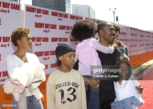 Eddie Murphy during "Daddy Day Care" Premiere Benefiting the Fulfillment Fund at Mann National - Westwood in Westwood, California, United States.