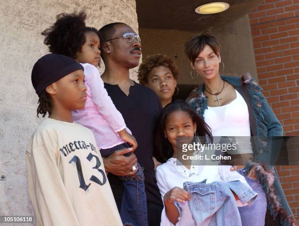 Eddie Murphy during "Daddy Day Care" Premiere Benefiting the Fulfillment Fund at Mann National - Westwood in Westwood, California, United States.