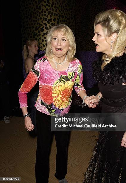 Teri Garr and Nancy Davis during The 10th Annual Race to Erase MS - Show at Century Plaza Hotel in Century City, California, United States.