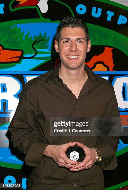 Rob Cesternino during Jenna Morasca Is The Million-Dollar Winner of "Survivor: The Amazon" at The Ed Sullivan Theater in New York City, New York,...