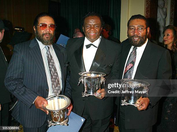 Eddie Holland, Lamont Dozier & Brian Holland during BMI 51st Annual Pop Awards A Salute to Motown Honoring "Holland-Dozier-Holland with BMI ICON...