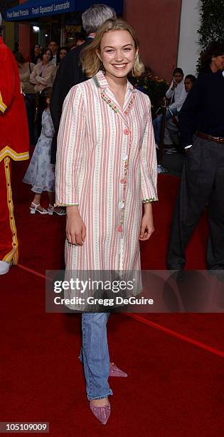 Sophia Myles during The World Premiere of "Bruce Almighty" at Universal Amphitheatre in Universal City, California, United States.