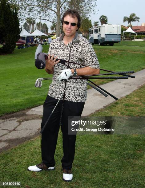 Kevin Nealon during 32nd Annual LAPD Celebrity Golf Tournament at Rancho Park in Los Angeles, California, United States.