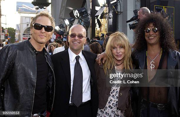 Matt Sorum, Producer Donald De Line, Kathy Nelson & Slash