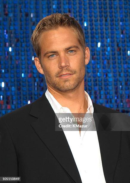 Paul Walker during 2003 MTV Movie Awards - Arrivals at The Shrine Auditorium in Los Angeles, California, United States.
