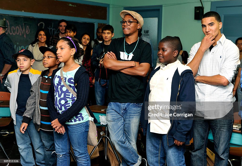 Rapper Lupe Fiasco attends the Redu project presented by Bing on
