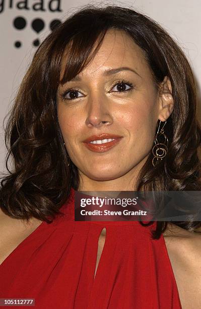 Jennifer Beals during The 14th Annual GLAAD Media Awards Los Angeles - Press Room at Kodak Theatre in Hollywood, California, United States.