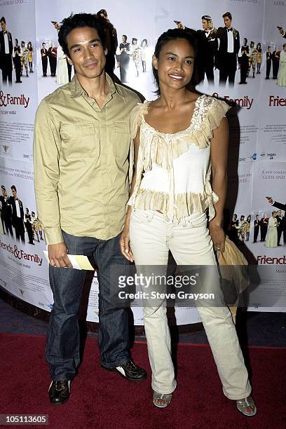 Joanna Bacalso and husband. During "Friends and Family" - Los Angeles Premiere at Laemmles Monica 4-Plex in Santa Monica, California, United States.