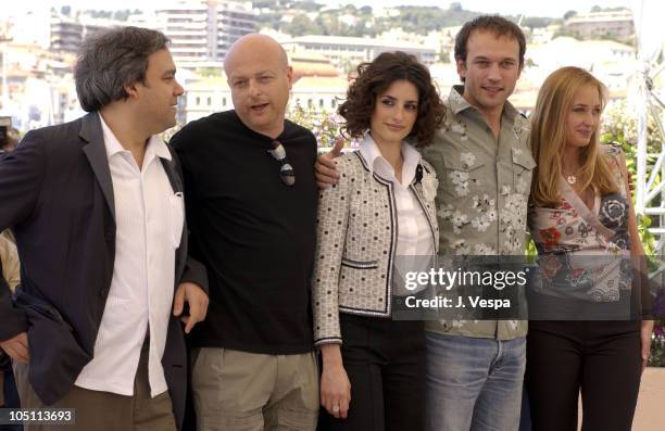 Didier Bourdon, Gerard Krawczyk, Penelope Cruz, Vincent Perez and Helene de Fougerolles