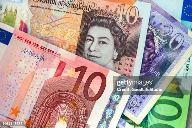 geld - british currency stockfoto's en -beelden