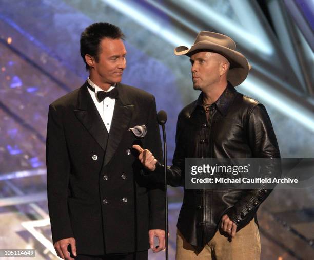 Presenters Lance Burton and Mark Miller during 38th Annual Academy of Country Music Awards - Show at Mandalay Bay Event Center in Las Vegas, Nevada,...