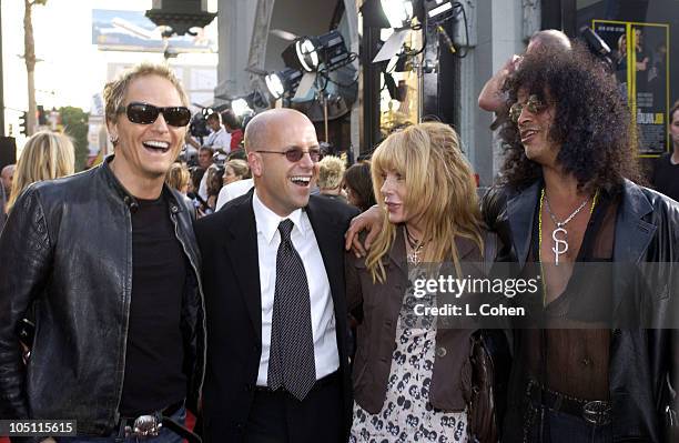 Matt Sorum, Producer Donald De Line, Kathy Nelson & Slash