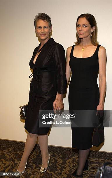 Jamie Lee Curtis & Kelly Curtis during 2003 Women In Film Crystal + Lucy Awards - Show at Century Plaza Hotel in Los Angeles, California, United...