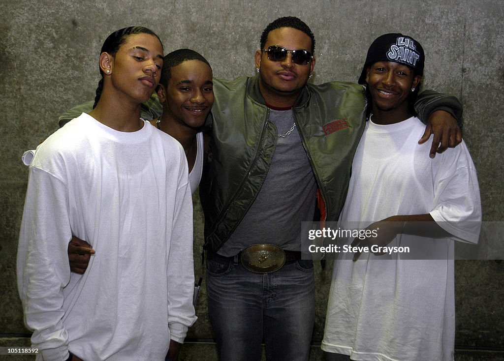 Lil Fizz, J-Boog, Chris Stokes and Omarion of B2K. News Photo - Getty