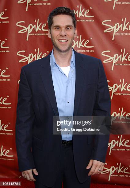 John Henson during Launch of Spike TV at the Playboy Mansion at Playboy Mansion in Los Angeles, California, United States.