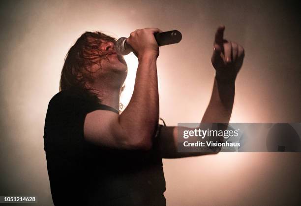 Ariel Pink performs at Gorilla on August 15, 2018 in Manchester, England.