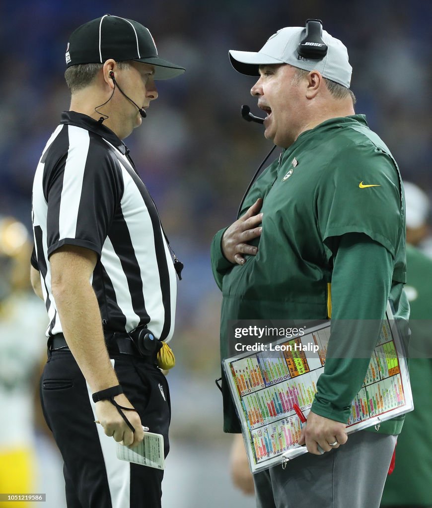 Green Bay Packers v Detroit Lions