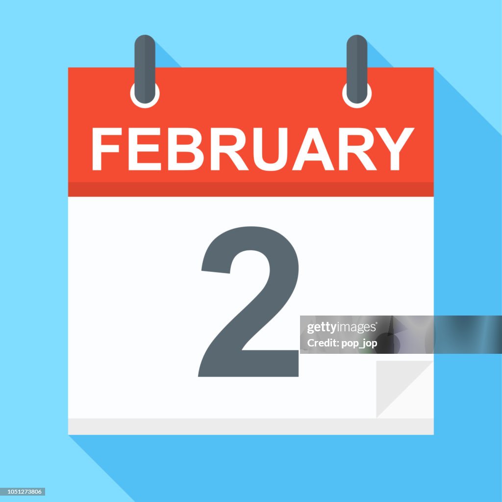 February 2- Calendar Icon