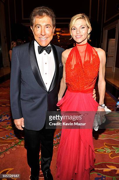Wynn Resorts Chairman CEO Steve Wynn and Andrea Hissom attened the Andre Agassi Foundation for Education's 15th Grand Slam for Children benefit...