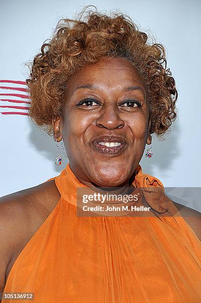 Actress CCH Pounder attends the 1st Annual Children Raising Children Fundraising Event to benefit the African Millennium Foundation Project at a...