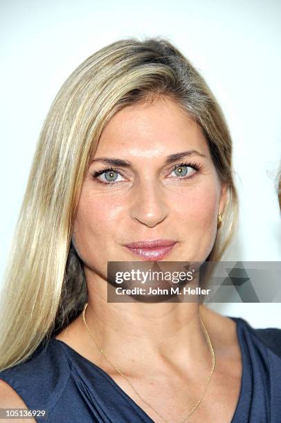 Actress Gabrielle Reece attends the 1st Annual Children Raising Children Fundraising Event to benefit the African Millennium Foundation Project at a...