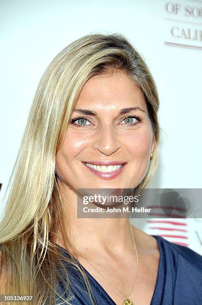 Actress Gabrielle Reece attends the 1st Annual Children Raising Children Fundraising Event to benefit the African Millennium Foundation Project at a...