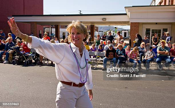 Oct. 09: U.S. Rep. Shelley Moore Capito, R-W.Va., walks in the Mountain State Forest Festival's Grand Feature Parade in Elkins.