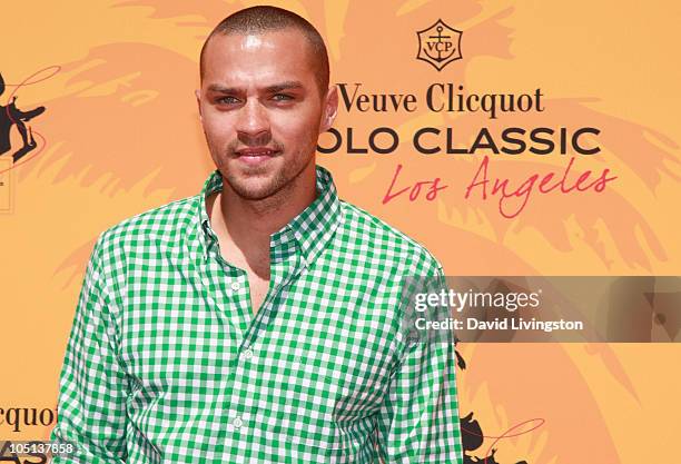 Actor Jesse Williams attends the 1st Annual Veuve Clicquot Polo Classic Los Angeles at Will Rogers State Historic Park on October 10, 2010 in Pacific...