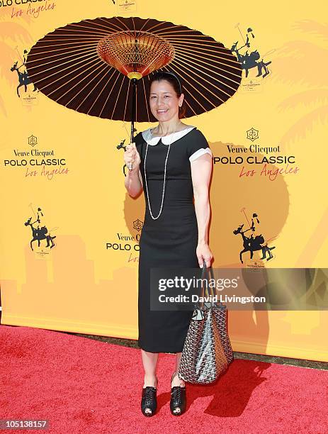 Dawn Jones attends the 1st Annual Veuve Clicquot Polo Classic Los Angeles at Will Rogers State Historic Park on October 10, 2010 in Pacific...