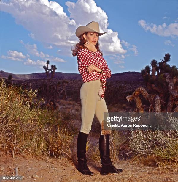 Singer songwriter Cheryl Crow poses for a portrait circa 1994 in Las Vegas, Nevada