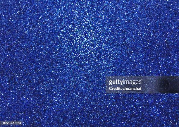 full frame shot of blue shimmer - glitter stock pictures, royalty-free photos & images