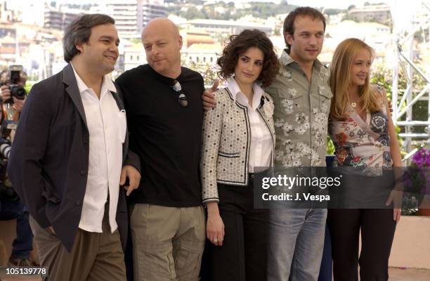 Didier Bourdon, Gerard Krawczyk, Penelope Cruz, Vincent Perez and Helene de Fougerolles