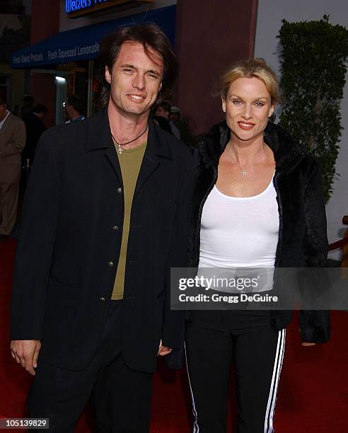 James Wilder and Nicollette Sheridan during The World Premiere of "Bruce Almighty" at Universal Amphitheatre in Universal City, California, United...