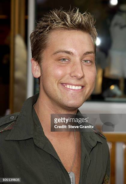 Lance Bass during The World Premiere of "Bruce Almighty" at Universal Amphitheatre in Universal City, California, United States.