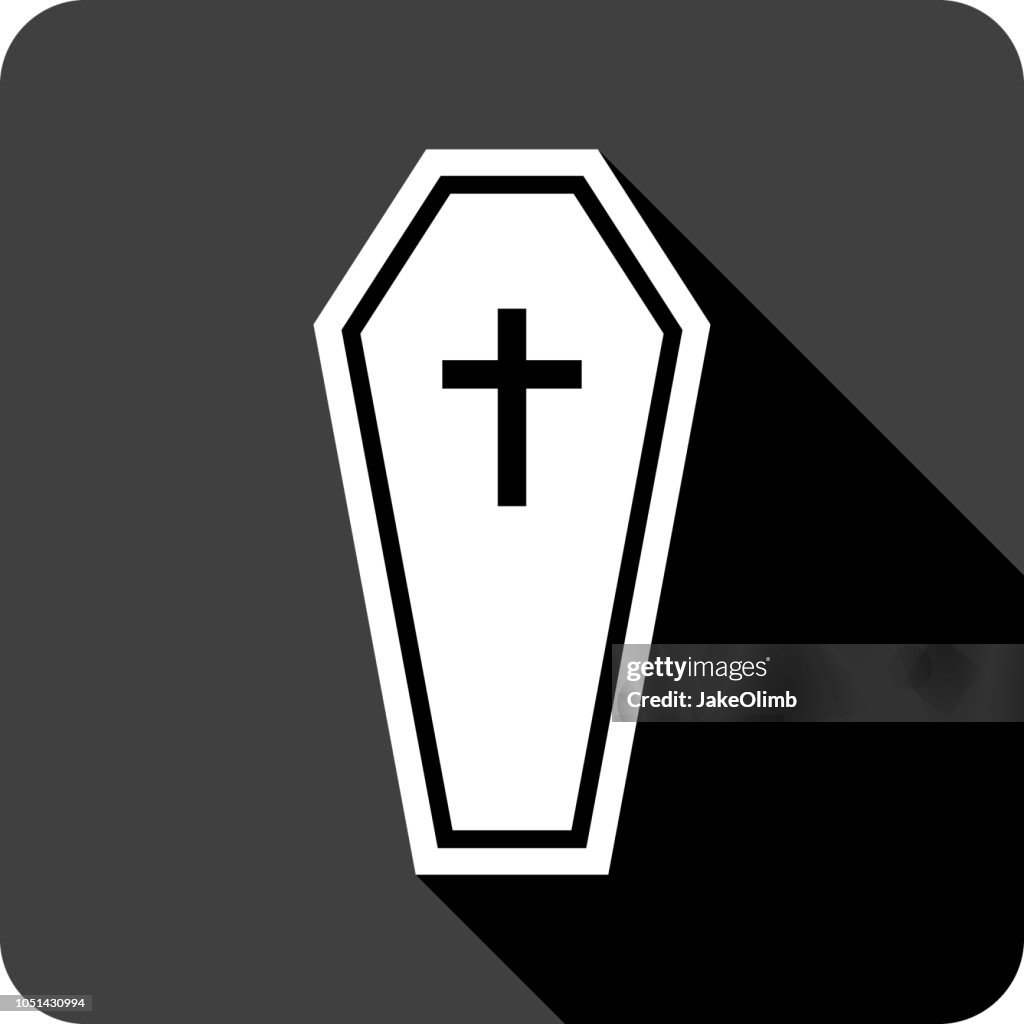 Coffin Icon Silhouette 2