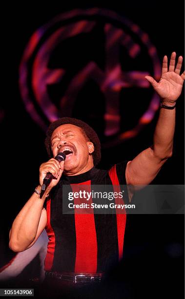 Maurice White of Earth Wind & Fire. During Earth Wind & Fire In Concert At The Greek Theater at The Greek Theater in Los Angeles, California, United...