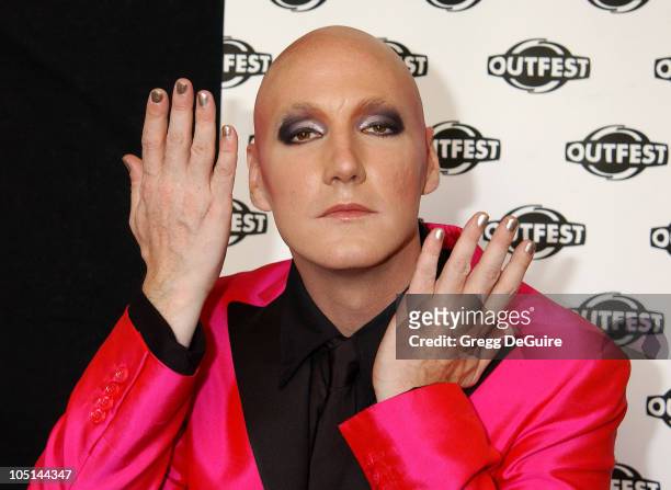 James St. James during The Opening Night Gala of OUTFEST, featuring "Party Monster" in Los Angeles, California, United States.