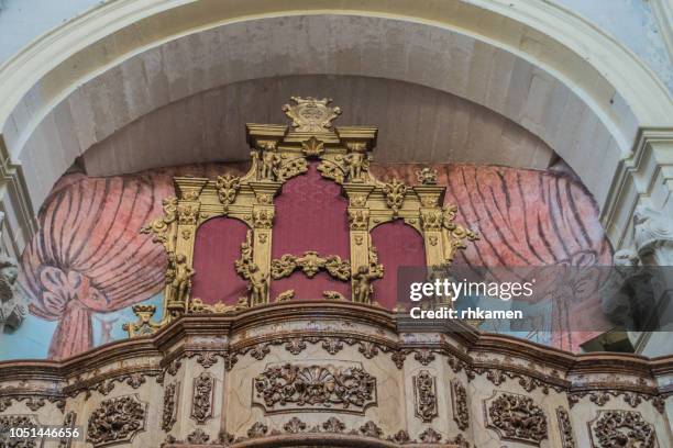 chiesa di san matteo, lecce, salento, apulia, italy. - だまし絵 ストックフォトと画像