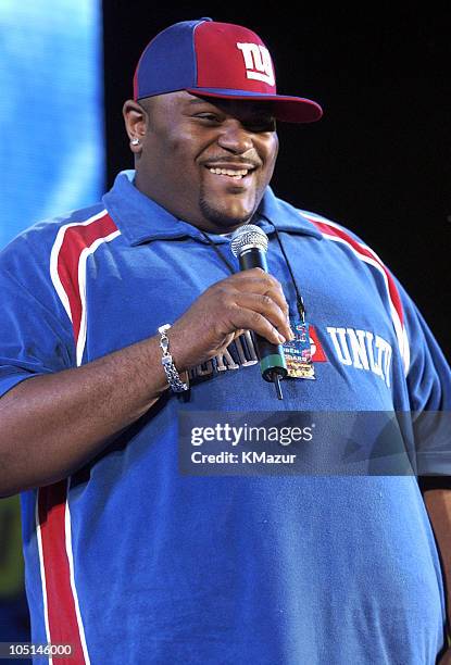 Ruben Studdard during Z100's Zootopia 2003 - Show at Giants Stadium in East Rutherford, New Jersey, United States.