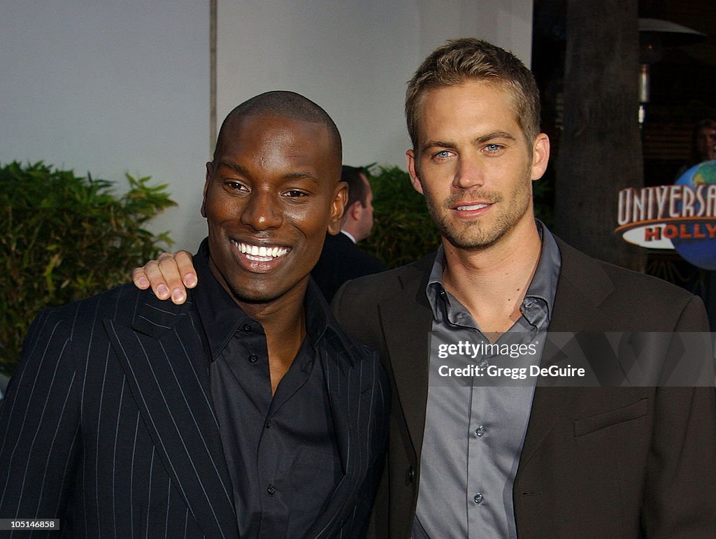 The World Premiere Of "2 Fast 2 Furious" - Arrivals