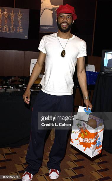 Common with Little Bill during Backstage Creations' Celebrity Gift Retreat for 2003 Essence Awards at Kodak Theatre in Hollywood, California, United...