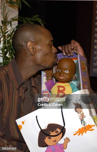 Dave Chappelle with Little Bill during Backstage Creations' Celebrity Gift Retreat for 2003 Essence Awards at Kodak Theatre in Hollywood, California,...