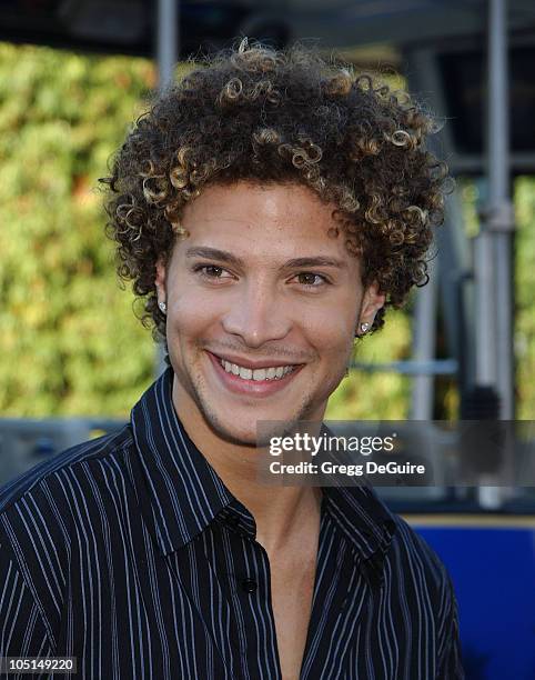 Justin Guarini during 2003 Teen Choice Awards - Arrivals at Universal Amphitheatre in Universal City, California, United States.